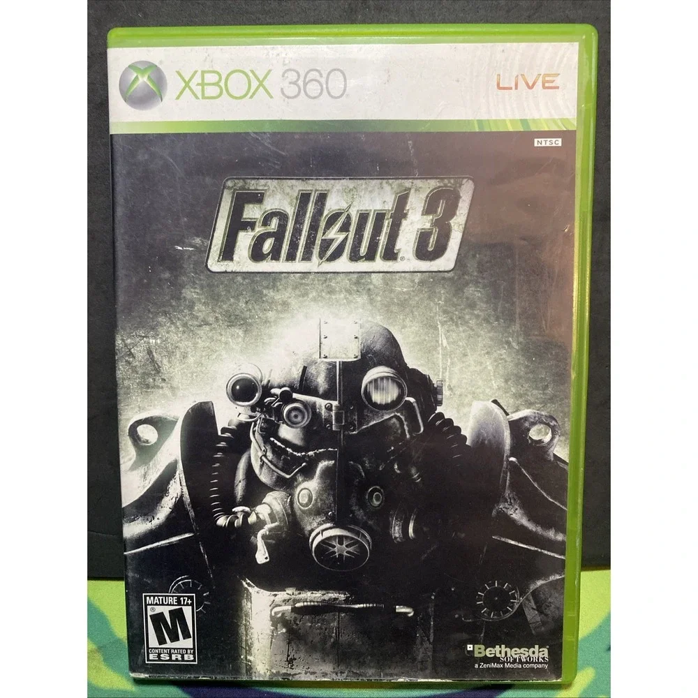 Fallout 3 - Xbox 360 Very Nice Tested And Working Complete With Manual